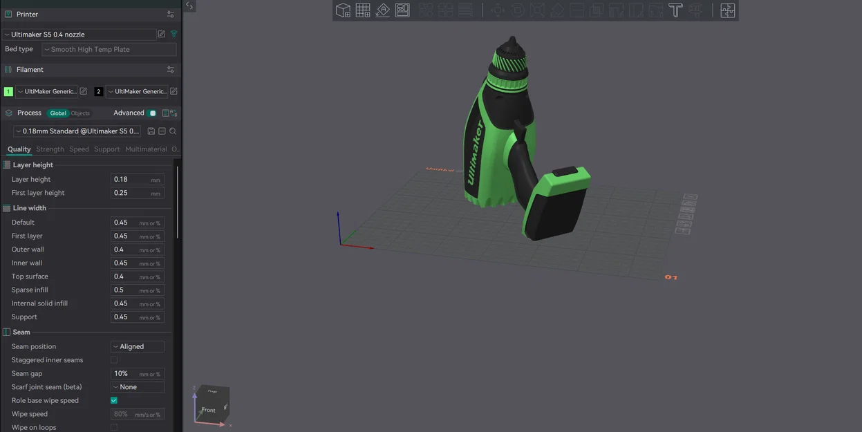 Cấu hình profile UltiMaker 3 & S series cho OrcaSlicer - Image 3