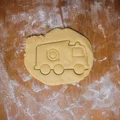 Khuôn cắt bánh quy hình xe cứu hỏa (Fire truck cookie cutter) - Thumbnail 2