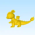 Mô hình Rồng 3D ấn tượng - Thumbnail 2