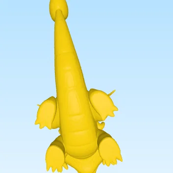 Mô hình Rồng 3D ấn tượng