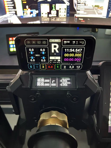 Giá đỡ nam châm cho Smartphone, Button Box, Dashboard trên Fanatec DD1/DD2 - Image 1