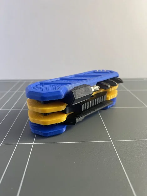 FoldX - Bộ công cụ đa năng gập gọn - Giá đỡ 2 và 3 đầu công cụ - Image 3