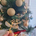 Đồ trang trí cây thông Noel Chìa khóa bay Harry Potter (hai màu, một đầu phun) - Thumbnail 2