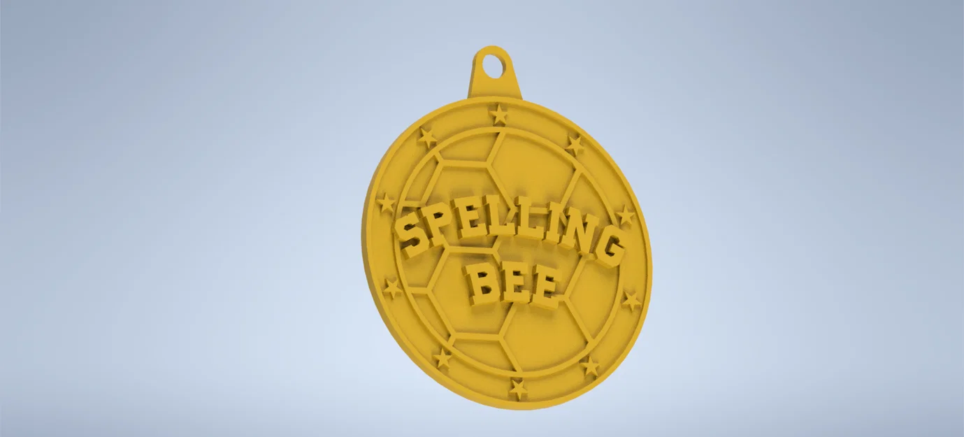 Huy chương cuộc thi đánh vần (Spelling bee medal) - Image 2