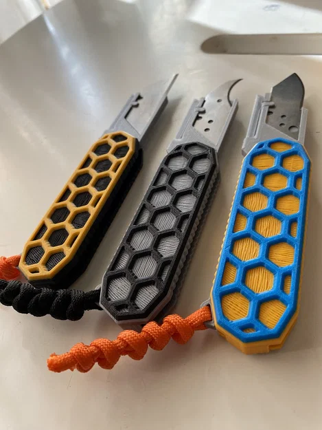 Giá Đỡ Dao Rọc Giấy Mini HEX Gập Được V1 - Image 1