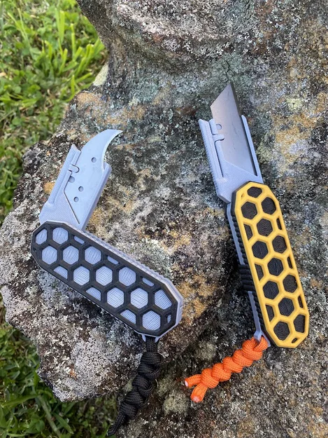 Giá Đỡ Dao Rọc Giấy Mini HEX Gập Được V1 - Image 3