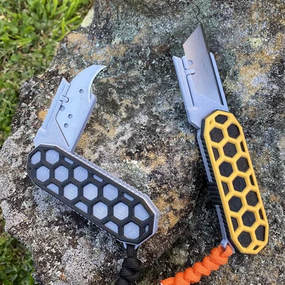 Giá Đỡ Dao Rọc Giấy Mini HEX Gập Được V1