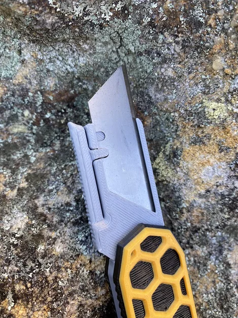 Giá Đỡ Dao Rọc Giấy Mini HEX Gập Được V1 - Image 4