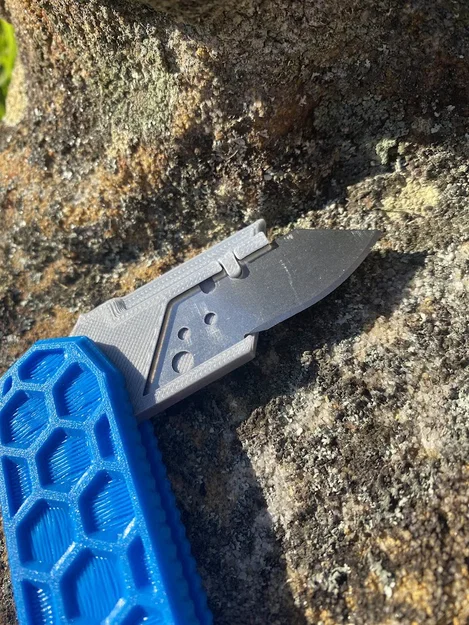 Giá Đỡ Dao Rọc Giấy Mini HEX Gập Được V1 - Image 9