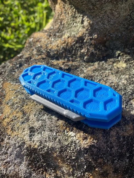 Giá Đỡ Dao Rọc Giấy Mini HEX Gập Được V1 - Image 10