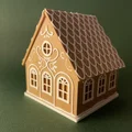 Mô hình nhà bánh gừng Giáng sinh gấp gọn - Thumbnail 4
