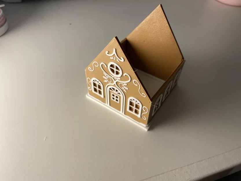 Mô hình nhà bánh gừng Giáng sinh gấp gọn - Image 6