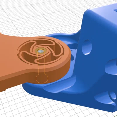 Giải pháp thay thế ổ bi GE5C cho Voron Trident - Flexure
