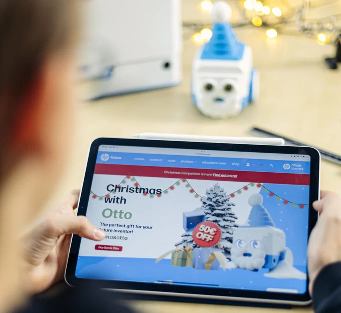 HP Robots | Santa Otto phiên bản Giáng sinh - Image 10