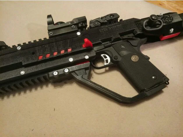 Bộ kit chuyển đổi carbine cho LWC Airsoft Timee268 1911 GBB - Image 11