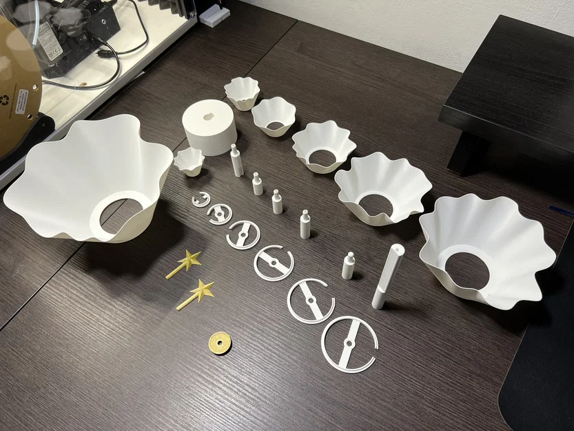 Đèn cây thông Noel - Chụp đèn in chế độ Vase mode - Image 3