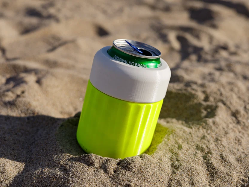 Vỏ giữ nhiệt (Koozie) 2 lớp cho lon 330ml & 500ml - Đã kiểm chứng khoa học - Image 1