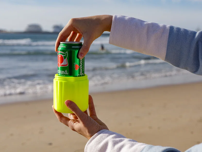 Vỏ giữ nhiệt (Koozie) 2 lớp cho lon 330ml & 500ml - Đã kiểm chứng khoa học - Image 2