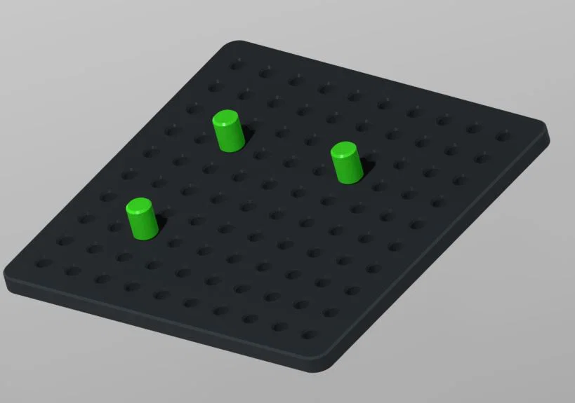 Bàn gá kẹp đa năng cho máy khắc laser xTool F1 (Kèm chốt định vị) - Image 1