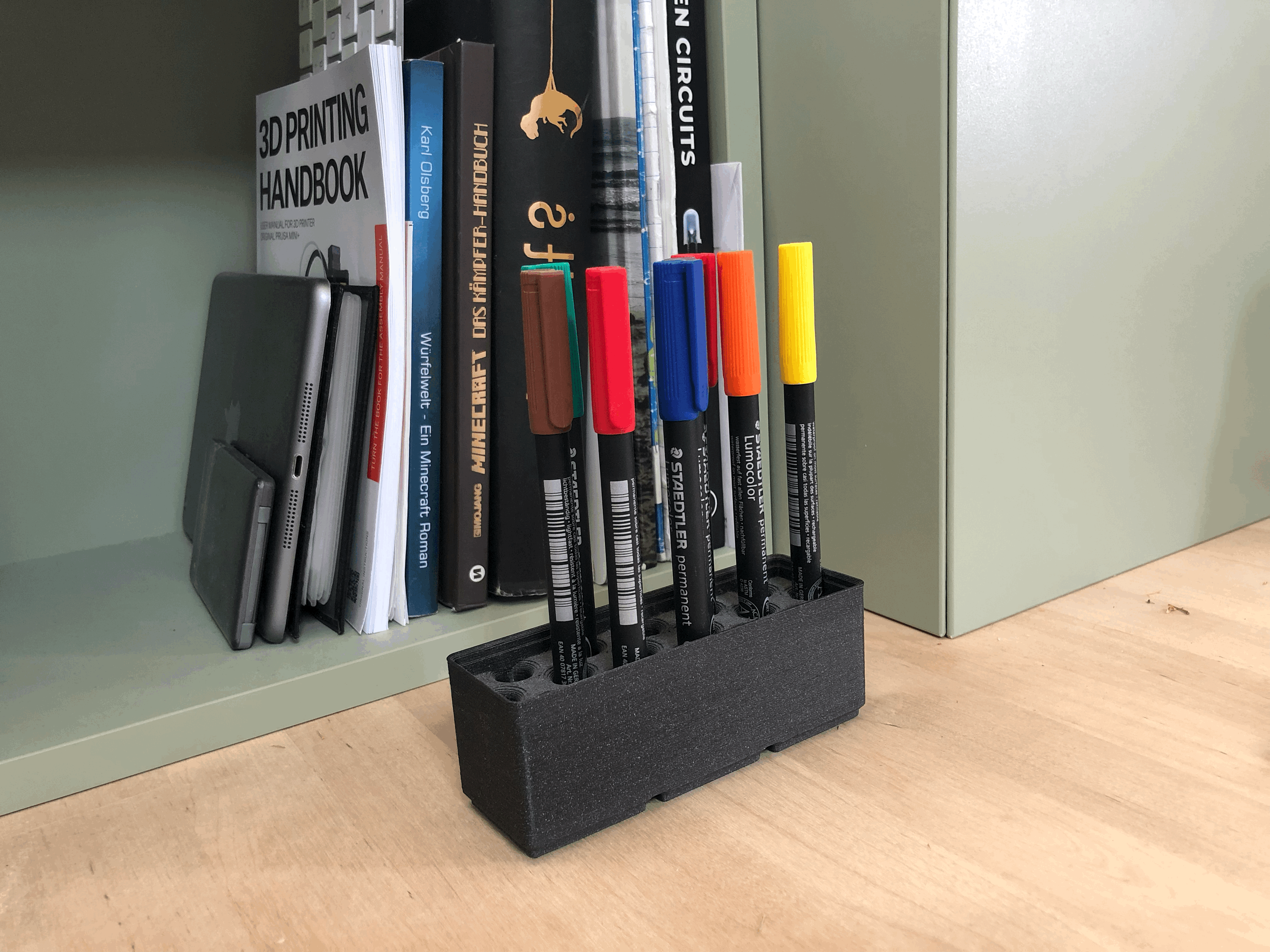 Khay Đựng Bút Marker Hệ Gridfinity - Image 1