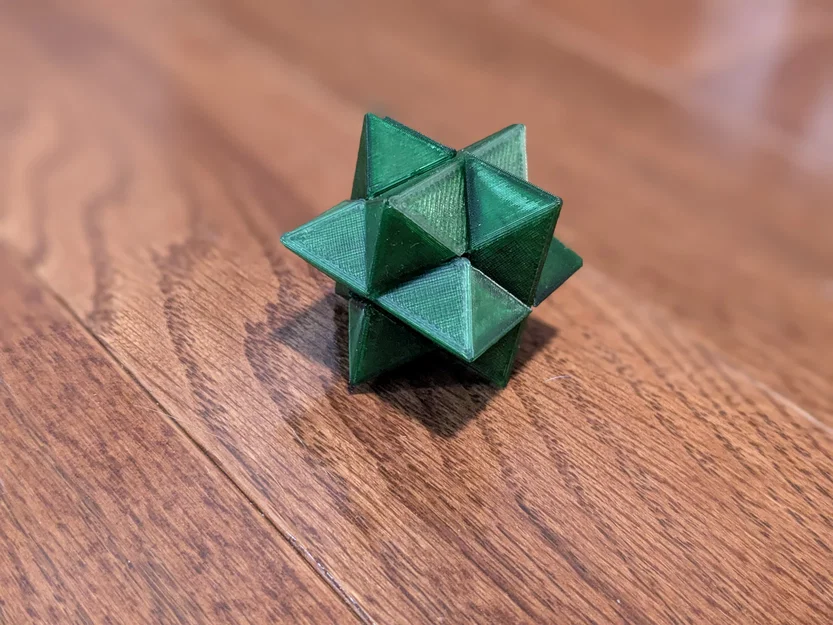 Mô hình đồ chơi xếp hình ngôi sao Interlocking Star Puzzle - Image 1