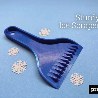 Cây cạo băng Sturdy Ice Scraper - Siêu đơn giản, siêu chắc chắn