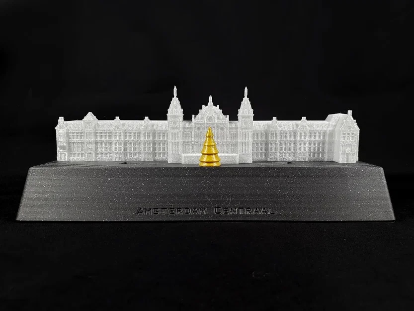 Mô hình trang trí Giáng sinh - Nhà ga Amsterdam Centraal - Image 4
