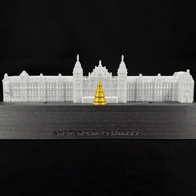 Mô hình trang trí Giáng sinh - Nhà ga Amsterdam Centraal