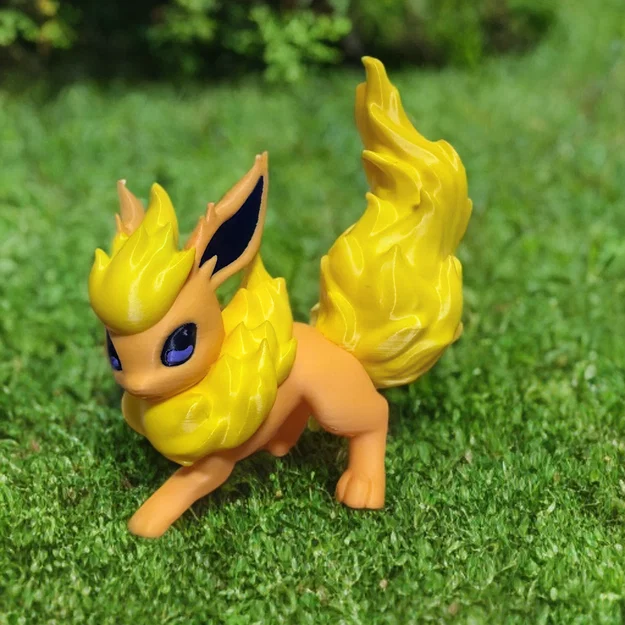 Mô hình Flareon Pokémon 3D - Phiên bản Multicolor ấn tượng - Image 1