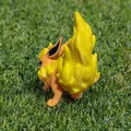 Mô hình Flareon Pokémon 3D - Phiên bản Multicolor ấn tượng - Thumbnail 2