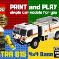 Mô hình cơ sở 3D in cho xe LEGO Tatra 815 4x4 - Thumbnail 1