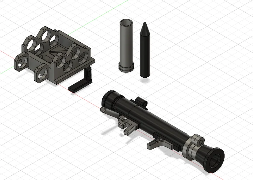 Súng Không Giật (Recoilless Rifle) cho Dummy 13 - Image 3