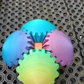 Zahnradball: Mô hình quả cầu bánh răng 3D xoay cực chất - Thumbnail 3