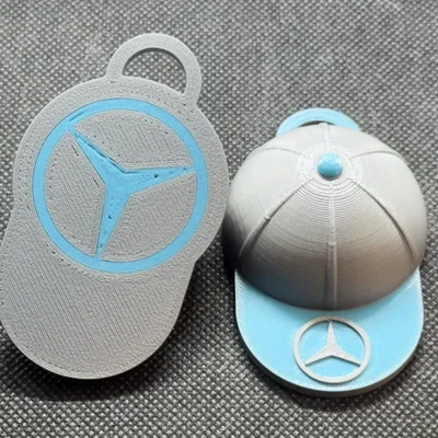 Móc khóa nón Mercedes Formula 1 F1