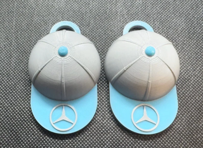 Móc khóa nón Mercedes Formula 1 F1 - Image 3