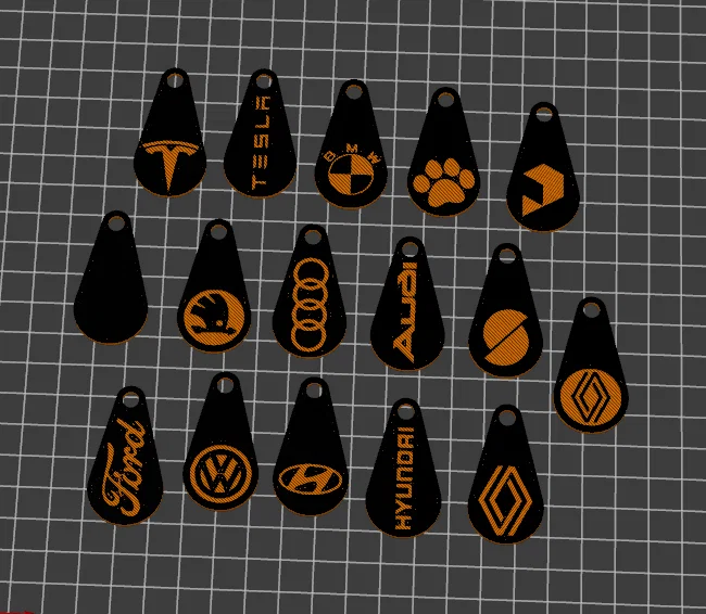 Token xe đẩy mua sắm, móc khóa đa năng - Image 3