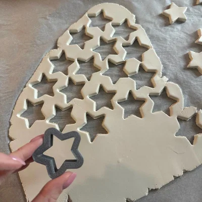Khuôn cắt bánh hình ngôi sao 3D - Dụng cụ làm bánh tại nhà tiện lợi