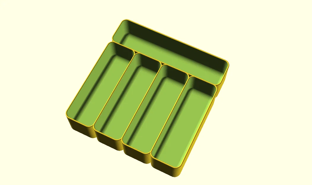 Khay đựng dụng cụ ăn uống có thể tùy chỉnh - Image 1