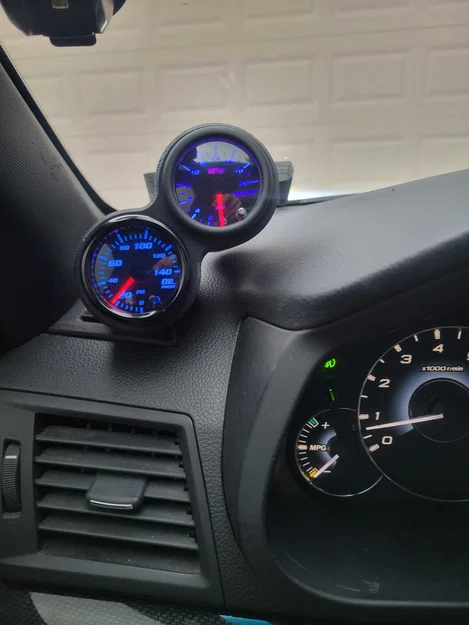 Đế gắn đồng hồ 52mm hốc gió cho Subaru Legacy/Outback 2010-2014 - Image 1