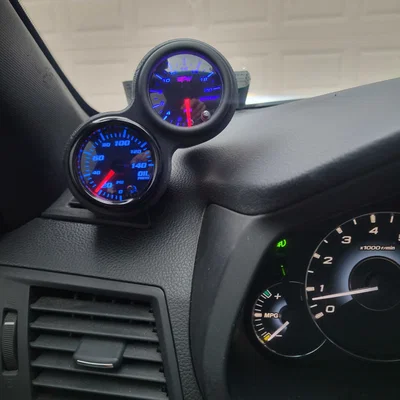 Đế gắn đồng hồ 52mm hốc gió cho Subaru Legacy/Outback 2010-2014