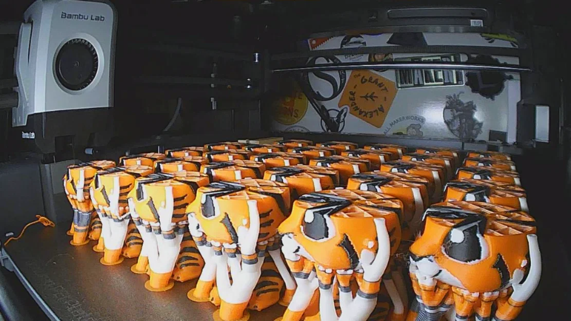 Mô hình chú hổ nhỏ Baby Tiger Remix đáng yêu để in 3D - Image 2