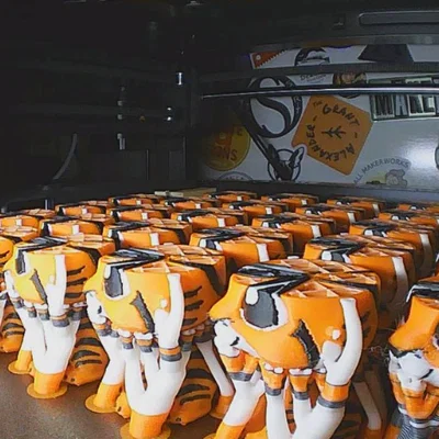 Mô hình chú hổ nhỏ Baby Tiger Remix đáng yêu để in 3D