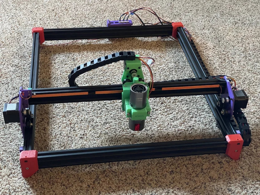 DIY Laser Cutter - Máy cắt Laser 500x500mm tự chế - Image 1