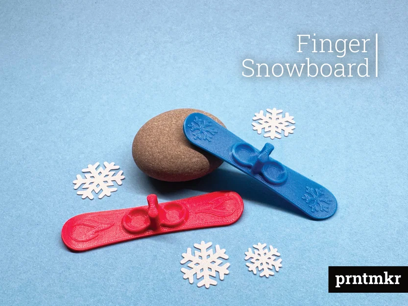 Finger Snowboard – Ván trượt tuyết mini cho ngón tay - Image 1