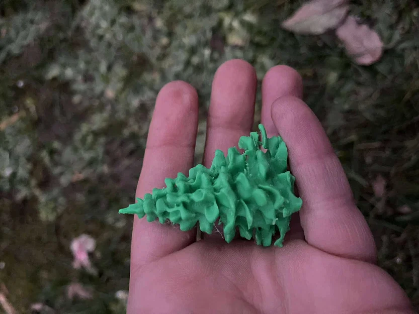 Mô hình diorama cây lá kim - Image 3