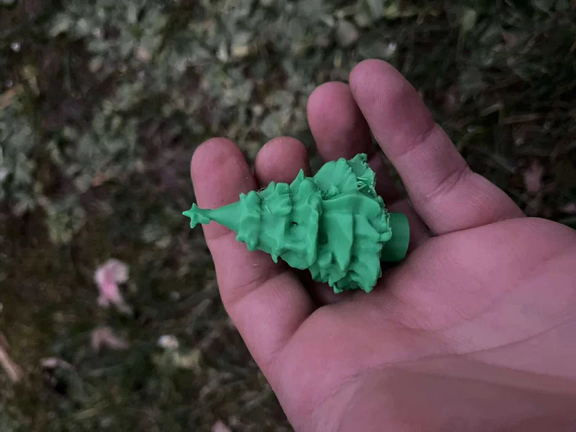 Mô hình diorama cây lá kim - Image 4