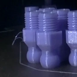 Đầu nối ren kiểu Loc-line (Base Connector) tự in 3D cho máy CNC
