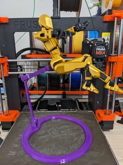 Đế giữ mô hình Dummy 13 (phiên bản phóng to 200%) - Phụ kiện 3D đẹp - Image 1