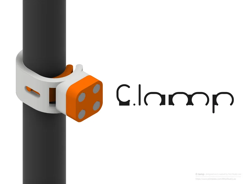 C.lamp - Hệ thống kẹp đa năng gắn nam châm tiện lợi cho đèn - Image 1