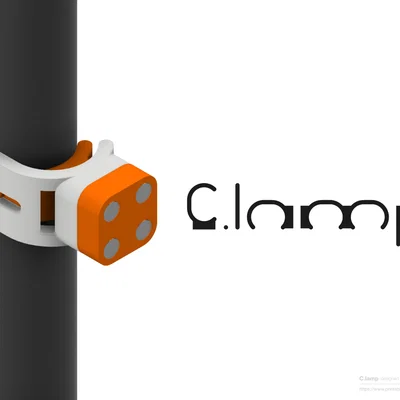 C.lamp - Hệ thống kẹp đa năng gắn nam châm tiện lợi cho đèn